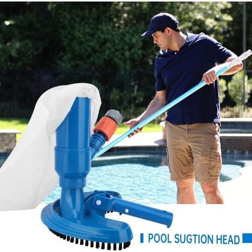 For Swimming Pool Vacuum Cleaner Cleaning Disinfect Tool Semicircular Suction Head Pond Fountain Spa Pool Vacuum Cleaner Brush