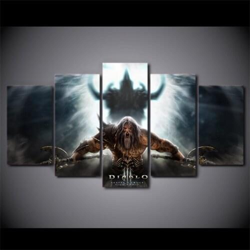 HOT Framed 5 Pieces/set Movie Poster Series Wall Art For Wall Decor Home Decoration Picture Paint on Canvas Wholesale