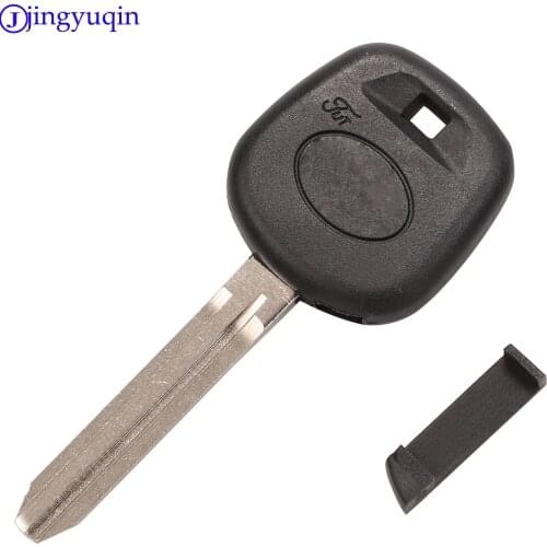 Jingyuqin 20ps Replacement Car Transponder Chips Key Shell Replace For Toyota With Toy43 Blade