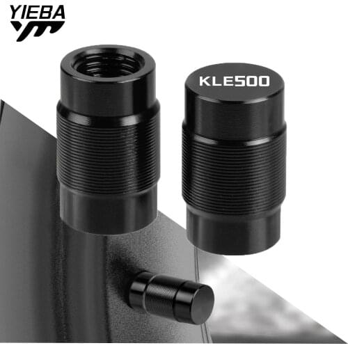 Motorcycle Accessories Couple Aluminum For KAWASAKI KLE500 KLE 500 Vehicle Wheel Tire Valve Stem Caps Covers Universal cycle