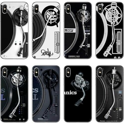 Technics 1210s 1210 Turntables DJ soft Phone Case For Huawei P30 P20 Pro P10 P9 P8 Lite Y5 Y6 Y7 Y9 P Smart Plus 2018 2019