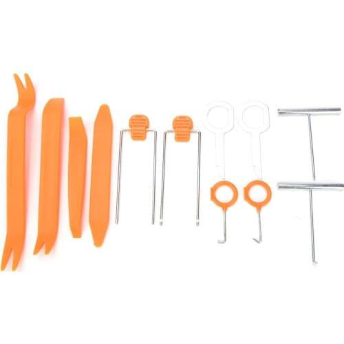 12 PCS Auto Car Disassembly Install Navigator Pry Screw Cap Panel Removal Repair Kit Set Radio Door Trim Dash Remover Tools