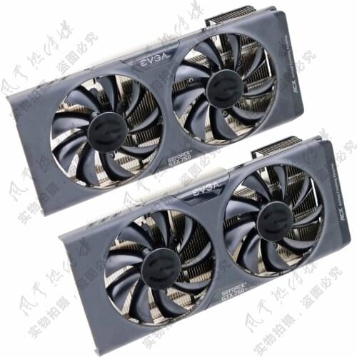New Original for EVGA GTX750 GTX750Ti ACX Graphics card radiator Pitch 43x43MM