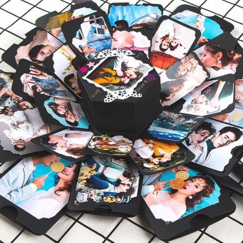 Gift box Surprise Partys Love Explosion Boxes Gift Explosion for Anniversary Scrapbook DIY Photo Album birthday Gift 15x15x15cm