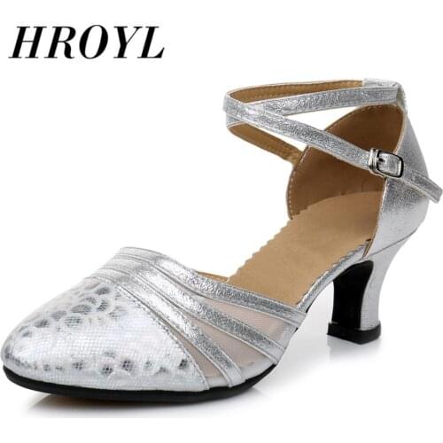 Dance shoes for women Rubber sole Brand Modern Dance Shoes Salsa Ballroom Tango Latin Shoes For Girls Ladies Wholesale /retail