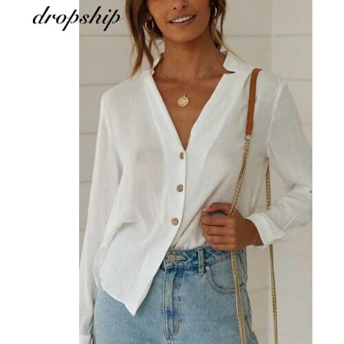 Yeechop Linen Blouses
