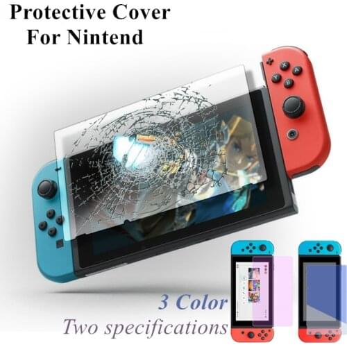 2020Tempered Glass Screen Protectos Anti-Scratch Protective Cover For Nintendo Switch NS Protection Skin For Nintend Switch Film
