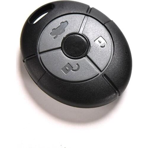 1PC 3 Button Remote Key Fob Case Shell For MG Rover ZT ZR ZS Rubber Button Pad Replacement