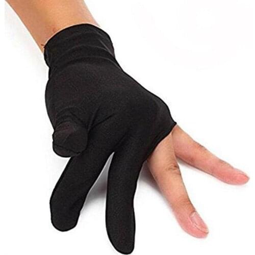 1 pc snooker Pool Billiard Glove Cue Shooter Spandex Gloves Finger 3 I9C3