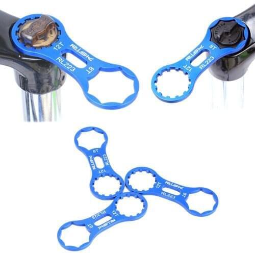 Aluminum Cycling Bicycle Front Fork Repair Tool For SR Suntour XCR/XCT/XCM/RST MTB Bike Front Fork Cap Wrench Disassembly Tools
