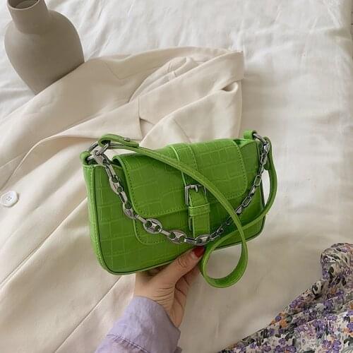 Brand Designer Portable Small Bag Female 2021 New Korean Version Ladies One-shoulder Female Bag Net Red Chain Small Square Bag