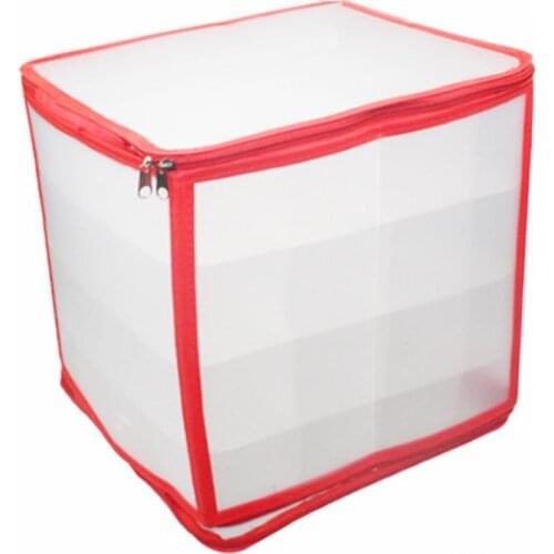 Storage Box Cosmetic Case Large Capacity Easy-cleaning PVC Waterproof Food Grade Storage Basket Dressing Room Storage