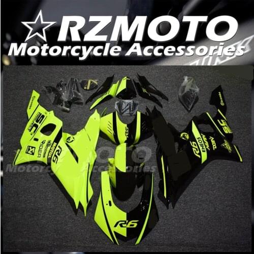 Injection Mold New ABS Motorcycle Fairings kit Fit for YAMAHA YZF-R6 2017 2018 2019 17 18 19 R6 Bodywork set custom free