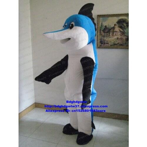 Marlin Sailfish Swordfish Billfish Fish Mascot Costume Character Business Street Circularize Flyer zx855