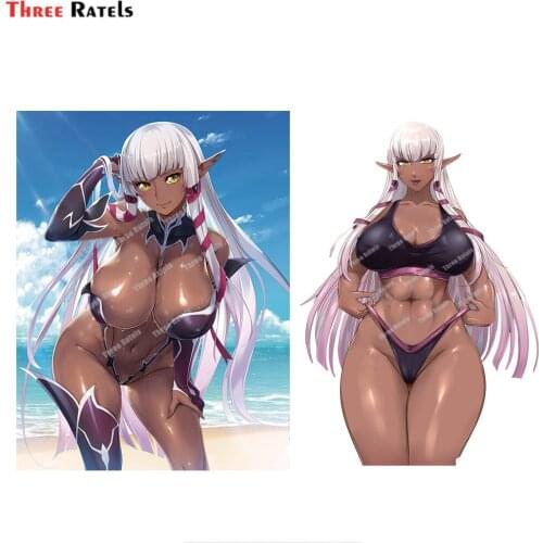 Three Ratels D230 Youkoso Sukebe Elf No Mori E Stickers For Laptop Luggage Skateboard Decoration Decals