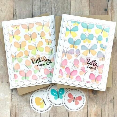 2021 New Butterfly Animal Sprout Cutting Dies and Stamps Stencil Scrapbook Decoration Embossing Template DIY Greeting Card