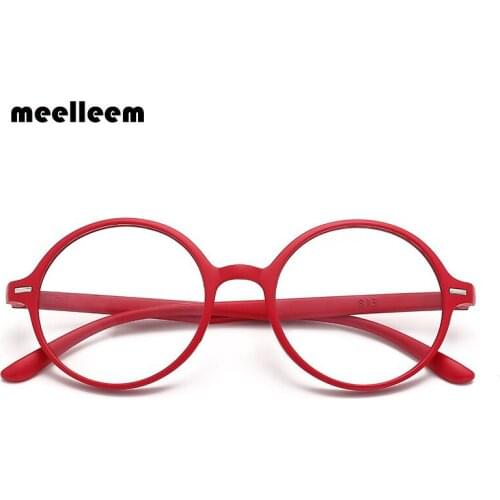 Women Men Reading Glasses Ultralight Presbyopic TR90 Retro Round Reader Glasses Presbyopia Eyewear 1.0 1.5 2.0 2.5 3.0 3.5