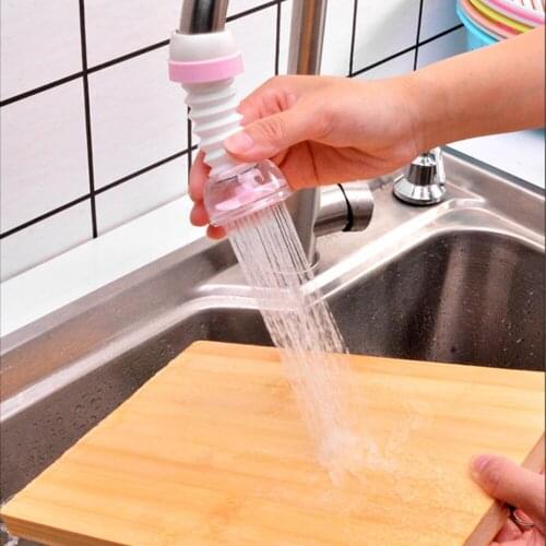 360° Rotary Faucet Shower Tap Water Spray Water Saving Device Water Filter Kitchen Faucet Splash Sprinkler Bathroom Kitchen