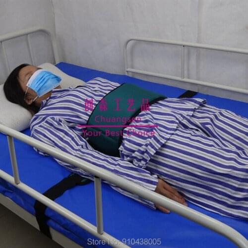 Waist protection belt,elderly patient bed seat belt prevent patients falling bed,nursing care safety belt ,bed restraint belt