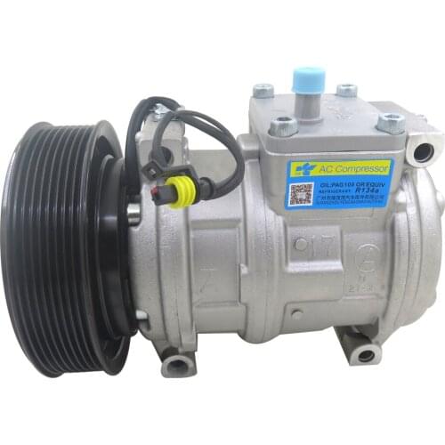 10PA17C Tractors for John Deere AC Compressor AH169875 447200-4930 RE46609 447170-9490 TY6764 447100-2381