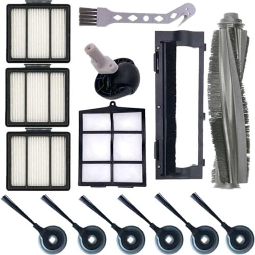 14 Pack Replacement Parts Compatible for Shark ION Robot S87 R85 RV850 Vacuum Cleaner Household Cleaner Accessories