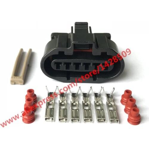20 Sets MG640547-5 6 Pin Female MAF Sensor And Ignition Distributor For Mitsubishi Automotive Connector Car Plug