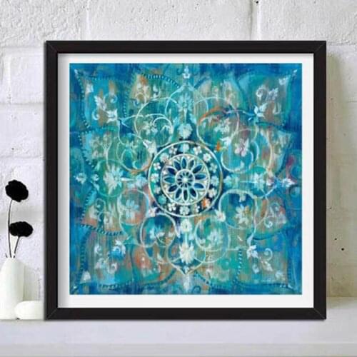 Full Square/Round Drill 5D DIY Diamond Painting "Abstract Mandala Flower "3D Embroidery Cross Stitch 5D Home Decor Gift