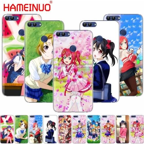 Love live school idol diary cell phone Cover Case for huawei Honor 7C Y5 Y625 Y635 Y6 Y7 Y9 2017 2018 Prime PRO