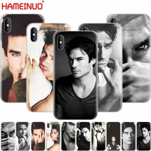 HAMEINUO The Vampire Diaries Ian Somerhalder cell phone Cover case for iphone X 8 7 6 4 4s 5 5s SE 5c 6s plus