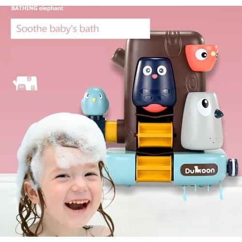 Bath Toys Pipeline Water Spray Shower Game Elephant Bath Baby Toy for Children Swimming Bathroom Bathing Shower Kids Toy