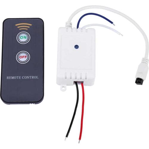 1CH 12V Infrared Remote Switch Control Module IR Wirless Receiver ON/OFF Relay Switch Receiver Transmitter