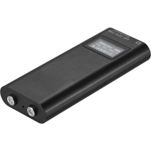 Mini Portable Digital Voice Recorder MP3 Player Audio Sound Dictaphone Recorder Voice Activated 8GB Recording Device for Meeting