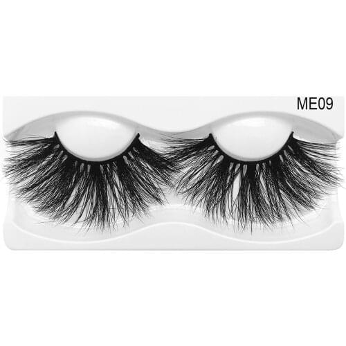 Real Mink Long Luxury Lash Mink Natural Handicraft 25mm Real 3d Mink Lashes wholesale vendor bulk clear eyelash vendors Make up