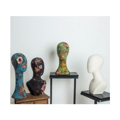 New 4style african head mannequin body kissen geometrisch, female Hat scarf wig shows wig display mannequi,linen fabric 1pc A367