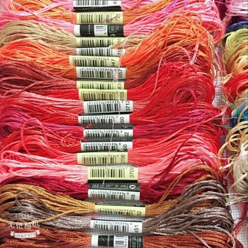 Oneroom10/20/30/50 thread-silk embroidery thread / embroidery Spiraea / silk line / Hand-embroidered