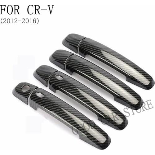 FIT FOR 2012-2016 Honda CRV CR-V chrome door handle trimming die accessories 8 pieces / set