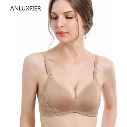 H9711 Sexy Lace Bra Without Steel Rims Comfortable Breathable Bras Underwear Adjusted Shoulder Straps Thin Light Lingerie Bra
