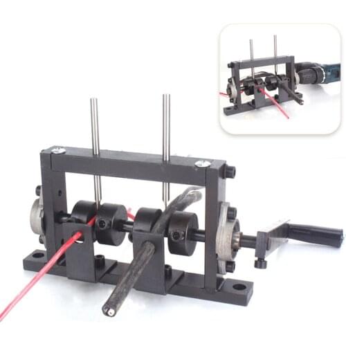Manual Electric Drill Dual-purpose Wire Stripping Machine Scrap Cable Peeling Machines Stripper for 1-30mm with 1/2 Cutter