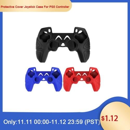 Silicone Gamepad Protective Cover Joystick Case For PS5 Controller Game Controller Skin Game Shell For PlayStation 5 Accessorie