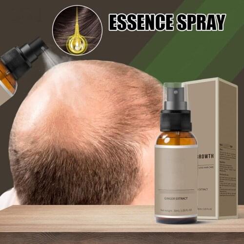 Fast Hair Growth Spray for Men Herbal Hair Growth Accelerator Hair Treatment 30ml SK88