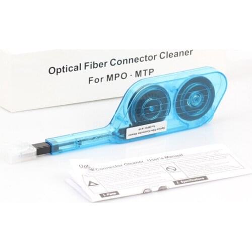 Fiber Optic Cleaner for MPO Connectors one click cleaner fiber cleaning pen Fiber cleaning tool Optical MPO Connector Cleaner