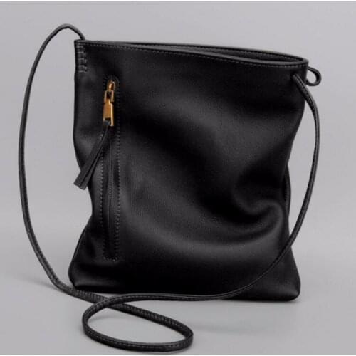 Fashion Soft Leather Simple Atmospheric Large Capacity Womens Handbags Retro Leisure Women Cowhide Shoulder Bags