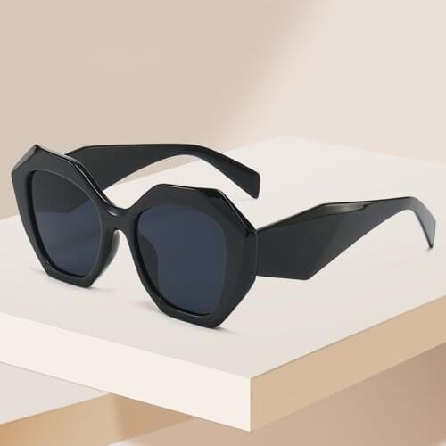 Trend Irregular Polygon Sunglasses Women Personality Europe America Style Sunglasses Casual Street Shooting Glasses Wholesale