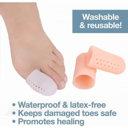 1 Pairs Foot Finger Corrector Big Toe Separator Pedicure Foot Hallux Valgus Ortopedia Guard Cushion Toe Protector Foot Care
