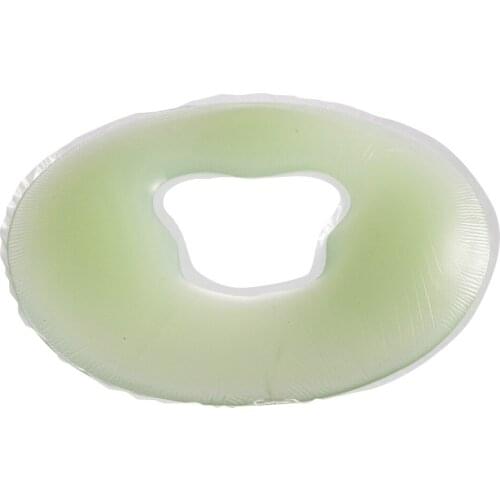 1pcs 500g Women Facial Beauty Salon Soft Silicone Face Pillow SPA Massage Relax Lying Pillow Skin Care Cushion Pad