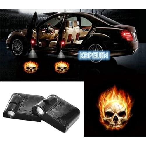 2Pcs Car LED Ghost Shadow Light Welcome Lamp Logo Laser Projector for Cadillac srx cts ats escalade sts dts bls accessories