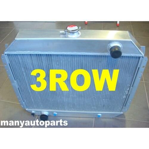3 ROW Aluminum Radiator FOR Ford F100 F250 F350 V8 1967-1981 1968 1970