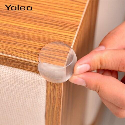 4/8pcs Baby Safety Edge Corner Protection Kids Silicone Table Corner Edge Protector Anticollision Edge Corner Protection Cover