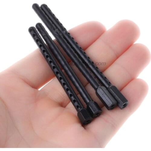4pcs Plastic Body Post Mounts 1:10 For HSP 94123 94122 Model RC Car Replacement