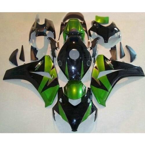 Dor-ABS green Fairing For CBR1000RR 2008 2011 CBR1000 CBR 1000 RR 08 09 10 00 11 ABS plastic bodywork INJECTION MOLD